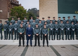 La Guardia Civil de Cantabria se refuerza con 43 nuevos agentes
