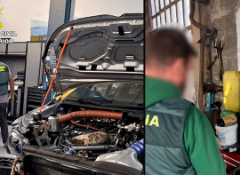 La Guardia Civil pone al descubierto dos talleres mec�nicos ilegales 