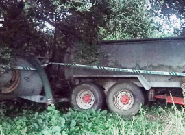 La Guardia Civil recupera dos remolques cisterna valorados en 17.000 euros e investiga al presunto autor del hurto