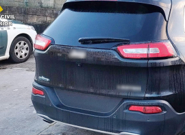 La Guardia Civil recupera un veh�culo sustra�do en 2016 y detiene a un hombre por presunta receptaci�n