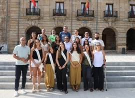 Ilaya Guti�rrez, Reina de las Fiestas de San Mateo 2026