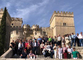 Los integrantes de la Asociacin Cultural Santa gueda de Campoo de Yuso viajaron a Ampudia
