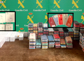 Intervenidos casi 400 art�culos en un establecimiento por una presunta infracci�n de contrabando que podr�an superar los 23.000 euros