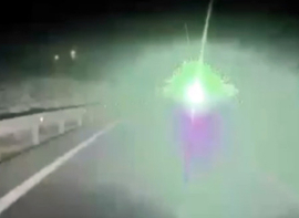 Investigado un conductor que durante la noche usaba un puntero laser contra otros vehculos en circulacin