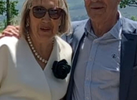 Jos Antonio Fernndez Floranes y Mercedes Dez Herrero celebran sus bodas de diamante