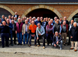 Los jubilados del tren de laminado de La Naval celebran su comida anual