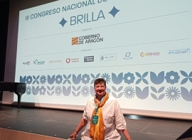 Julia Ahumada participa en el III Congreso Nacional de la Escuela Rural que se ha celebrado en Teruel