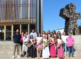 Maira Pea, Reina de las Fiestas de San Mateo 2025