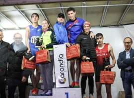 Marco G�mez e Irene Pelayo vencen en la XIII Milla Nocturna de Reinosa