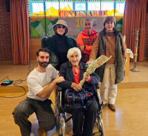 Mara Gonzlez celebra su centenario