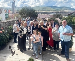 Marisa Gutirrez y Emilio Garca celebraron sus bodas de diamante