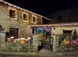 Merche Fern�ndez, de Corconte, gana el Concurso de Decoraci�n Navide�a de Campoo de Yuso 