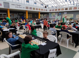 Miguel Martnez, Sheila Martina Palie, Yasmina Carolina y Julio Montesern triunfan en el VIII Torneo de Ajedrez Escolar de Reinosa