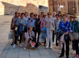 Las mujeres de Bolmir visitaron el Burgo de Osma