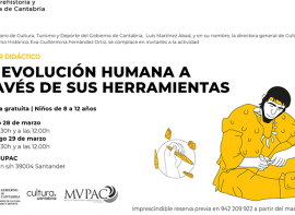 El MUPAC celebrar� un taller infantil para que conozcan la evoluci�n humana a trav�s de sus herramientas