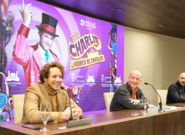El musical 'Charlie y la Fábrica de Chocolate' se representará en el Palacio de Festivales del 1 al 4 de febrero