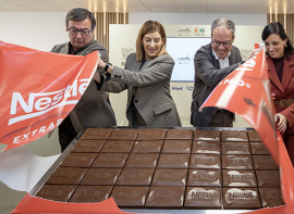 Nestl celebra los 120 aos de la fbrica de La Penilla de Cayn