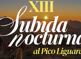 Nueva puesta de sol desde la cima del Liguardi