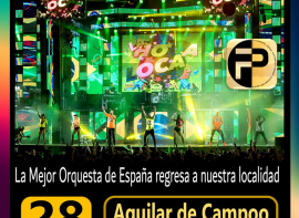 Panorama actuar en las fiestas de San Juan y San Pedro de Aguilar de Campoo