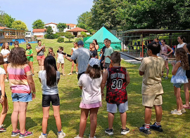 La Parroquia de Campoo de Suso y el Movimiento Jnior de Santander disfrutan de un campamento en Gemes