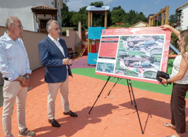 Pesquera ya cuenta con un parque infantil renovado