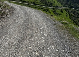 La pista entre la localidad de Camino y el Alto del Cepelludo ser hormigonada en varias zonas