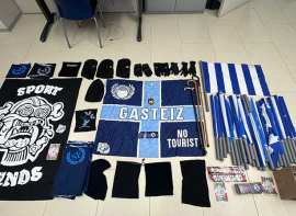 La Polic�a Nacional evita una pelea pactada entre unos 130 ultras del Racing y del Alav�s