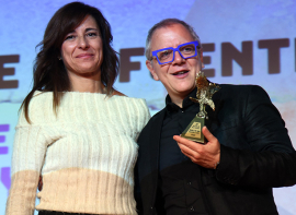 El actor scar de la Fuente recibi el guila de Oro de CyL del Aguilar Film Festival