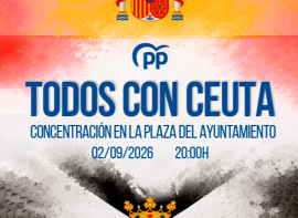 El PP de Reinosa convoca para este mi�rcoles una concentraci�n en la Plaza de Espa�a en apoyo a los vecinos de Ceuta