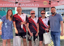 Prieto, Juli�n y David se imponen en el VIII Torneo de Petanca Fiestas de Matamorosa