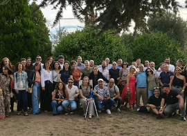 La quinta del 81 celebra la comida de los 45 a�os