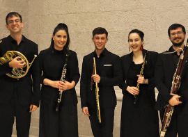 El Quinteto de Viento de la OSCAN protagoniza este s�bado el tercer concierto del Festival Torre de Villaescusa con el aforo agotado 