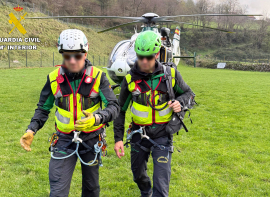 Recuperan el cuerpo sin vida del senderista desaparecido en Arredondo