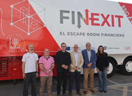 Reinosa acogi� FINEXIT, el 'escape room' para fomentar la educaci�n financiera entre estudiantes de FP