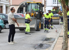 Reinosa inicia una campa�a de bacheo con la vista puesta en el futuro plan de asfaltado de la ciudad