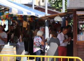 Reinosa recupera las casetas de feria para San Mateo