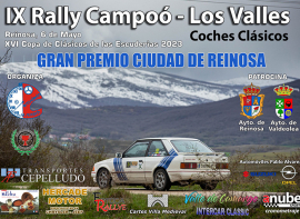 Reinosa será el punto de salida y meta del IX Rally de Coches Clásicos Campoo-Los Valles
