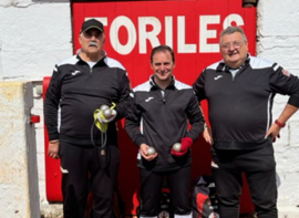 Los reinosanos, terceros en el Torneo Mara Blanchard de petanca