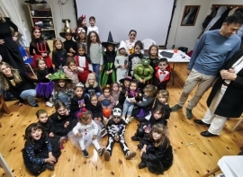 Requejo celebr Halloween