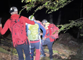 Rescatado un senderista en el Pozo del Amo tras sufrir una lesi�n de rodilla 