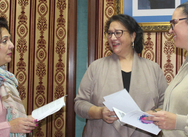 Reunin entre el Ayuntamiento de Reinosa y la Asociacin de Mujeres Gitanas Progresistas de Cantabria para conocer la 'Gua de Antigitanismo'