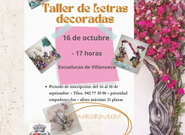 Las Rozas acoger un taller de Letras Decoradas impartido por Siempreprimavera