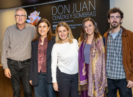 Ruido Interno estrena este s�bado en el Palacio de Festivales 'Don Juan. Cenizas y sombras'