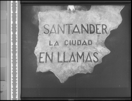 'Santander, la ciudad en llamas', el primer largometraje restaurado por la consejer�a de Cultura 