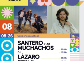 Santero y Los Muchachos y L�zaro protagonizan este s�bado el ciclo de conciertos Campoo Estaci�n Sonora