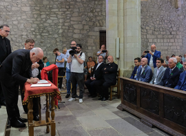 El Santo Sepulcro de Jerusal�n y Santo Toribio celebran su hermanamiento