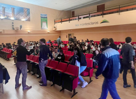 Gamesa Electric acerca a los alumnos del IES Montesclaros el 