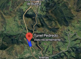 El t�nel de Pedredo de la A-67 acoge esta jueves por la noche un simulacro para evaluar la repuesta ante accidentes