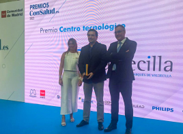 Valdecilla recibe el premio de ConSalud al Centro tecnológico