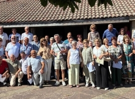 Los vecinos de Campoo de Yuso nacidos en 1955, 1956 y 1957 celebraron un encuentro de hermandad